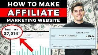 How To Create An Affiliate Marketing Website For Beginners [MAKE MONEY ONLINE]