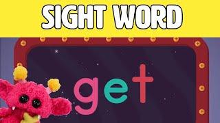 GET - Let's Learn the Sight Word GET with Hubble the Alien! | Nimalz Kidz! Songs and Fun!