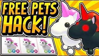 "FREE LEGENDARY PETS HACK IN ADOPT ME 2020!" Adopt Me HOW TO GET FREE PETS WORKING MAY 2020 (Roblox)