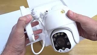 Digoo DG-ZXC40 1080P WIFI Speed Dome IP Camera - Unboxing