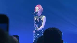 XG - I Have Nothing (Whitney Houston Cover) Chisa Solo fancam at Howl Tour LA 10-06-24