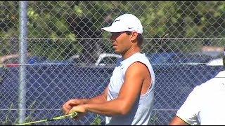 Rafael Nadal Practice in Mallorca, 19 June 2017