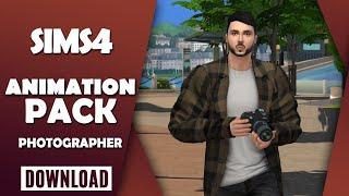 The Sims 4 | Photographer Realistic Animation | FREE Download