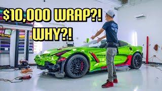 Why are CHROME Wraps So EXPENSIVE?! | 2022 TRX MAMMOTH WRAP !