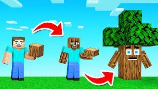 Minecraft BUT You Can EAT Any BLOCK! (weird things happen)