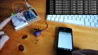 Arduino + Node.js + Johnny Five + iPhone