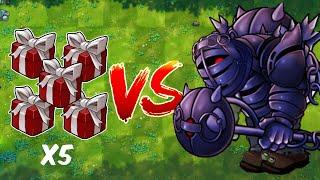 PVZ 1 Fusion Challenge! 5 Fusion Random Box VS 10 Zombie Random - Who Will Win?