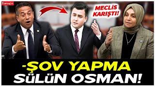 CHP'li Başarır vergi ödemeyen AKP’li vekilleri ifşa edince meclis karıştı! “Şov yapma Sülün Osman!”