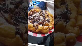 CHOCOLATE FUNNEL CAKE Madness! | Irresistible Street Treat! #FunnelCakeHeaven