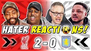 LIVERPOOL RIVALS & HATERS RAGING  REACTION TO LIVERPOOL 2-0 ASTON VILLA | PREMIER LEAGUE