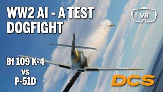 DCS: Current state of WW2 AI - A test dogfight