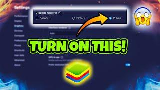 Enable This Setting in BlueStacks for MORE FPS 