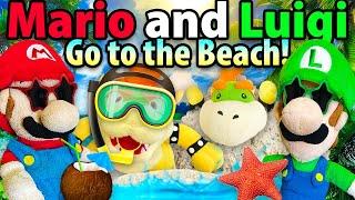 (SUBTITULADO) Crazy Mario Bros: ¡Mario y Luigi Van a La Playa!