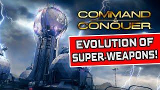 Command & Conquer Superweapons Evolution & History | (1995 - 2024)