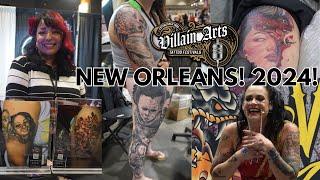 Best Tattoo Artists & Mind-Blowing Side Shows! New Orleans Villain Arts Tattoo Arts Festival 2024!