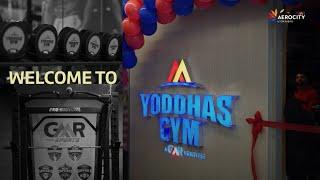 Yoddhas Gym Now Open at GMR Business Park #GMRAeroCityHyderabad