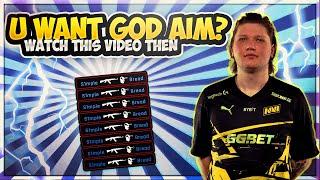 BECOME A CS:GO GOD HIM SELF S1MPLE(CS:GO, AIM TRAINING)