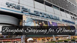 Shop Till You Drop: Women’s Fashion at Bangkok’s Platinum Mall, Thailand 