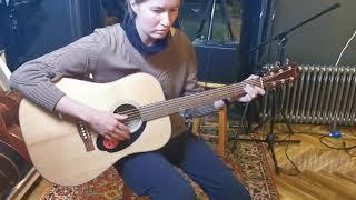 Sudden improvisation in a Guitar Club. Enya EA-X1 and Fender CD-60s