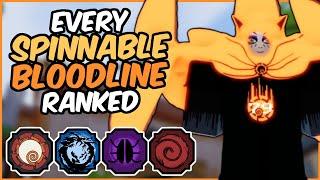 EVERY Spinnable Bloodline RANKED From WORST To BEST | Shinobi Life 2 Bloodline Tier List