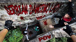 SERBIAN DANCING LADY REAL LIFE ESCAPE 6.0 | Horror Parkour Pov Short | Bubbles Gangz