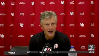 Kyle Whittingham Talks About Benching Isaac Wilson In Utah Football's Loss To Houston