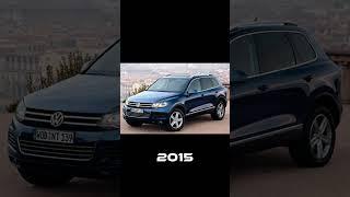 #evolucion Volksvagen Touareg #shorts