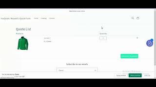 YouQuote | Floating Button & Page Settings, Front-end View | Shopify | SolverCircle