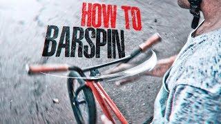 КАК СДЕЛАТЬ БАРСПИН НА BMX или MTB | УРОК ОТ КОСТИ АНДРЕЕВА | HOW-TO