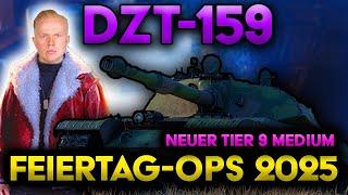 Erste Medium mit RAKETEN-ANTRIEB: DZT-159 - Feiertag-Ops 2025 [World of Tanks]