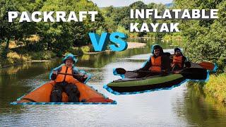 Packraft Vs inflatable Kayak