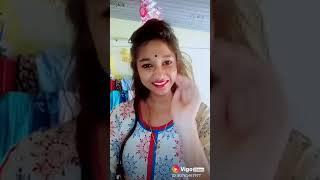 #Tik tok+vigo video# vigo star rakhi debnath funy video#