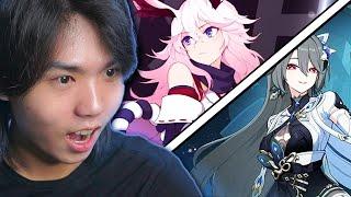 First Time Reacting To ALL Honkai Impact 3rd Version Trailers