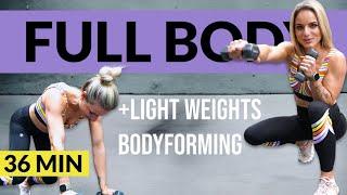 36 MIN FULL BODY WORKOUT | Form your Body with Strength & Cardio