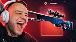  GGDROP Я ВЫБИЛ РЕДКИЙ СКИН в CS GO - AWP | МЕДУЗА в КС ГО / CS GO ? GGDROP ПРОМОКОД