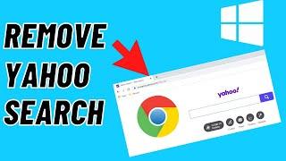 How To REMOVE YAHOO SEARCH  From CHROME (Works In 2024)