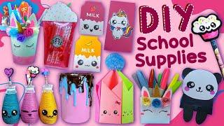 20 DIY School Supplies - BACK TO SCHOOL HACKS - Cute, Fun and Useful School Materials