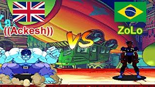 Marvel vs Capcom - ((Ackesh)) vs ZoLo