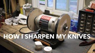 How I sharpen my knives - Razor Sharp Edge Making System