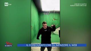 Carlos Diaz Gandia, il coreografo che fa impazzire il web - La Vita in diretta 27/02/2025