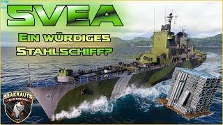 SVEA [T10 CL EU]  Was für ein Stahlkreuzer in World of Warships 