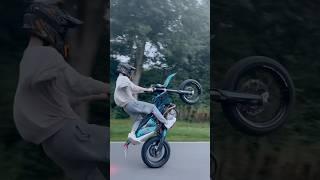 The scrape at the end || follow for more  #wheelie #supermoto #ktm #bikelife #shorts