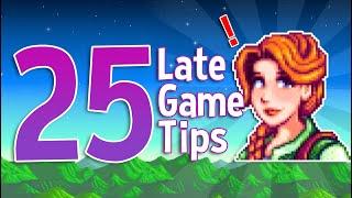 25 Late Game Tips for Stardew Valley