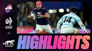 HIGHLIGHTS | FRANCE V ARGENTINA | AUTUMN NATIONS SERIES