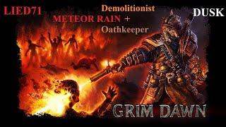 Grim Dawn Dusk #5. Метеоритный дождь, остановив призыв Гласа Хтона направился на поиски дара Троих.