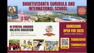 Admission open 2025-26 II BGIS - Bhaktivedanta Gurukulam | Limited seats available