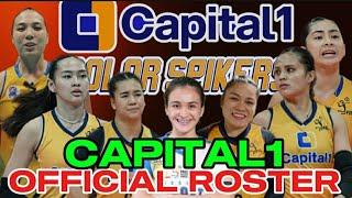CAPITAL 1 SOLAR SPIKERS OFFICIAL ROSTER | PREMIER VOLLEYBALL LEAGUE 2025