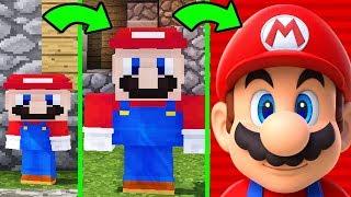 КАК МЕНЯЛСЯ МАРИО И ЕГО ЖИЗНЕННЫЙ ЦИКЛ В МАЙНКРАФТ ~ ЭВОЛЮЦИЯ МАРИО В MINECRAFT MARIO