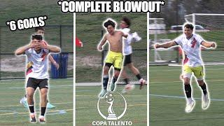 JR ACADEMY VS VIP UNITED *6 GOAL SHUTOUT*| 4K COPA TALENTO SOCCER HIGHLIGHTS