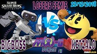 Bigboss (Rob) vs Ketzalo (Pac-Man) Losers Semis MKSunday #23